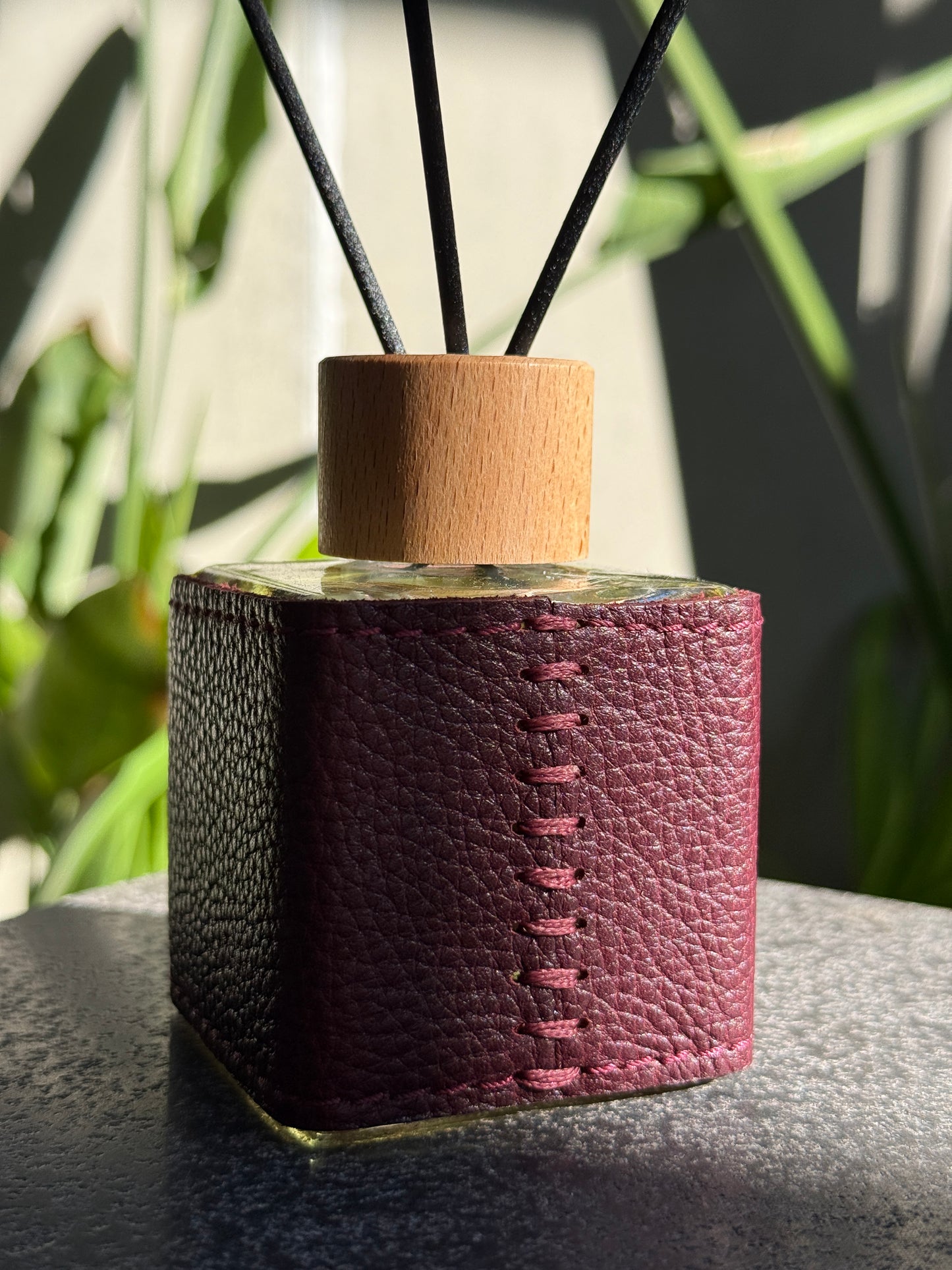 Leather Diffuser Burgundy