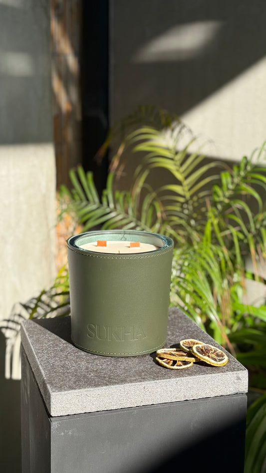 Leather Grande Green