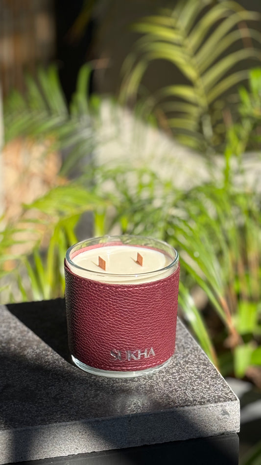 Leather Medium Burgundy